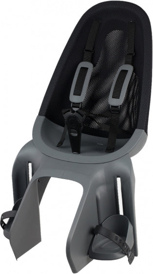 Kinderzitje achter Qibbel Air met dragerbevestiging (CFS) - sparkling silver