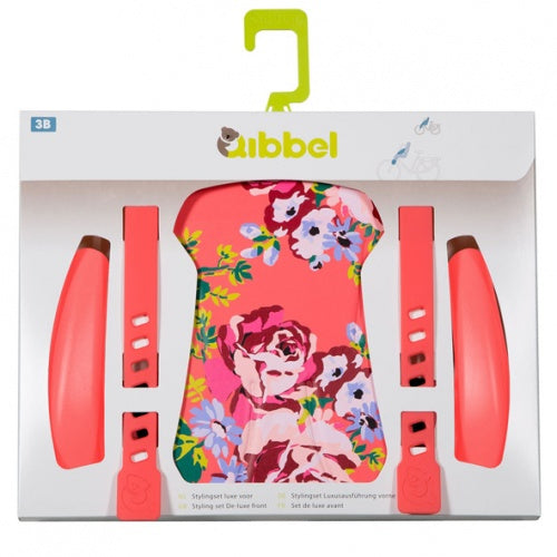 Qibbel stylingset luxe voorzitje - Blossom Roses Coral
