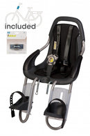 ToGo fietszitje voor Q166 junior stuurpen zwart