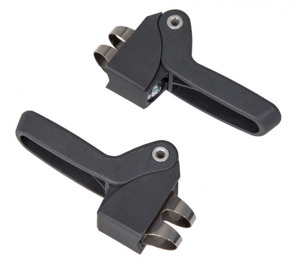 voetsteunen Q193 12 cm 2 stuks zwart