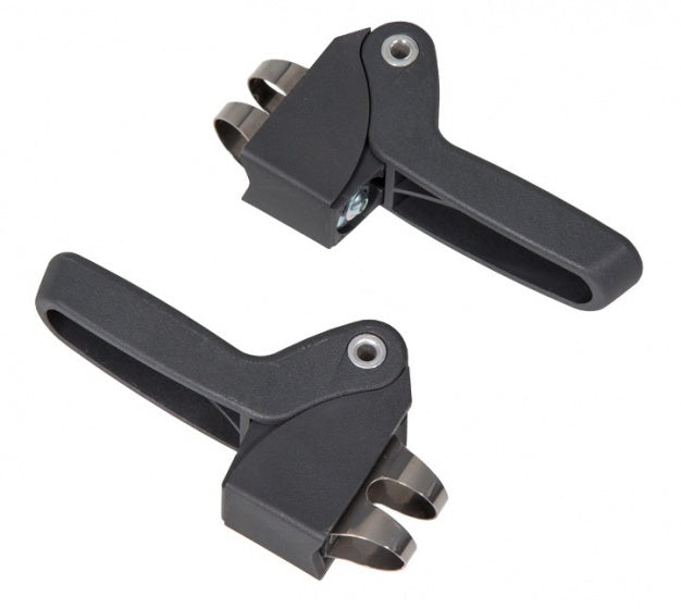 voetsteunen Q193 12 cm 2 stuks zwart