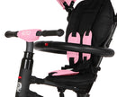 driewieler Rito junior 90 x 49 x 93 cm staal roze