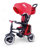 driewieler Rito Plus junior 90 x 49 x 93 cm staal rood
