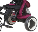 driewieler Rito Plus junior staal paars/zwart