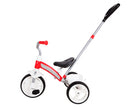 driewieler Elite Plus 60 x 48 cm staal/rubber rood