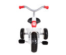 driewieler Elite Plus 60 x 48 cm staal/rubber rood