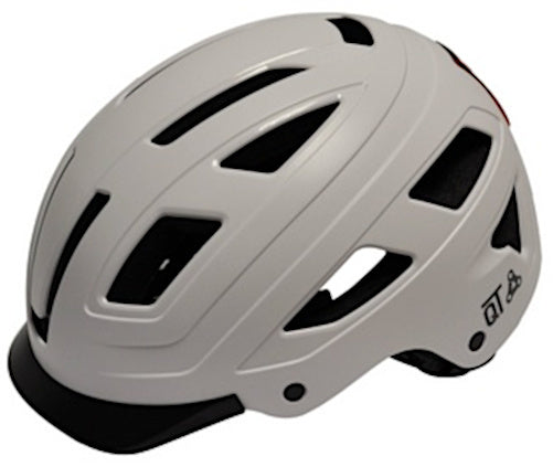 fietshelm Urban Style wit maat 58-62 cm