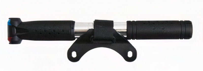 mini-pomp Vigo 11 bar 21 cm aluminium zwart/zilver