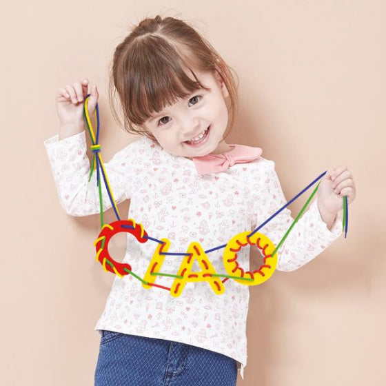 cijfers en letterlijn ABC+123 Play Montessori