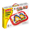 Quercetti Fantacolor Design Insteek mozaïek, 100 Pins