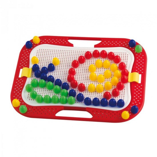 Quercetti Fantacolor Design Insteek mozaïek, 100 Pins