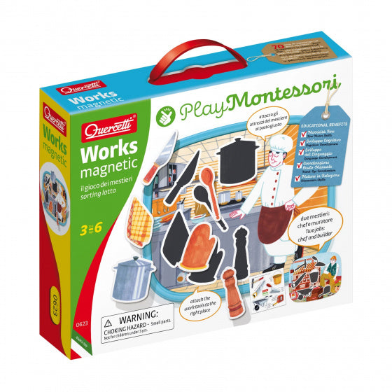 magneetpuzzel Works magnetic junior 15-delig