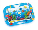 Quercetti Oceaan Plezier Fish & Pegs Insteek Mozaïek, 316dlg.