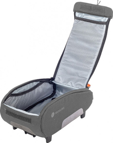 bagagedragertas Yoshi 2.0 nylon 5,5 liter antraciet