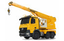 bouwkraan RC Mercedes-Benz Liebherr 2,4 Ghz geel 1:20