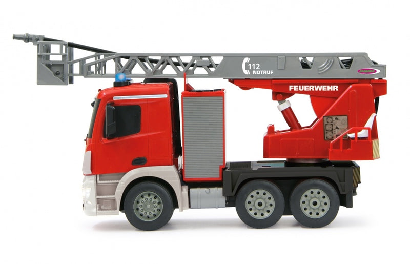 brandweerwagen RC Mercedes-Benz Arocs 2,4 Ghz rood 1:20