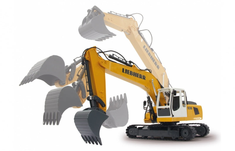 graafmachine RC Liebherr Digger 2,4 GHz geel 1:20