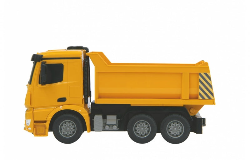 kiepwagen RC Mercedes-Benz Arocs 2,4 GHz geel 1:26