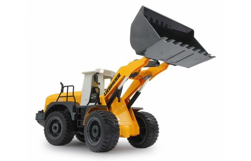 loader RC Liebherr 564 jongens 2,4 Ghz geel 1:20