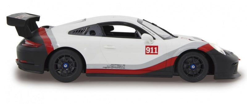 Porsche 911 GT3 Cup jongens 27 MHz 1:14 wit