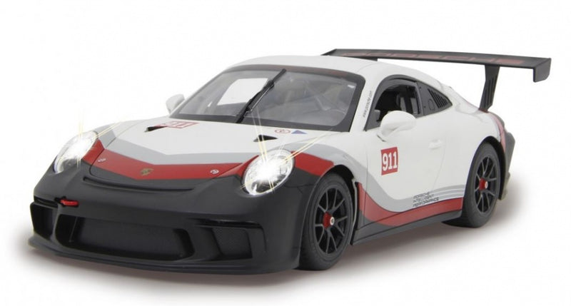 Porsche 911 GT3 Cup jongens 27 MHz 1:14 wit