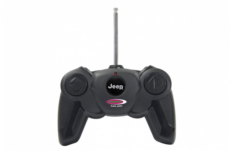 RC Jeep Wrangler JL jongens 27 MHz 1:24 zwart