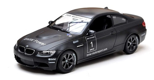 RC auto BMW M3 31 cm 1:14 zwart 2-delig