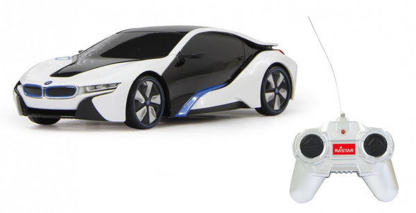 RC BMW I8 jongens 1:24 27 MHz wit