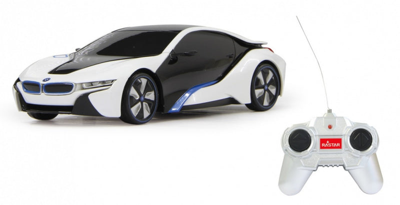 RC BMW I8 jongens 1:24 27 MHz wit