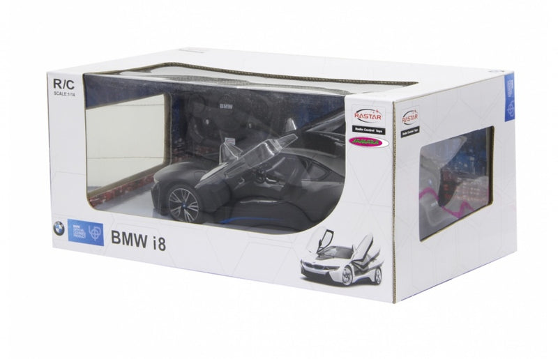 Jamara RC BMW I8 27 MHz RTR + Lights 1:14 Black