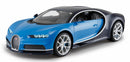 RC Bugatti Chiron jongens 27 MHz 1:14 blauw