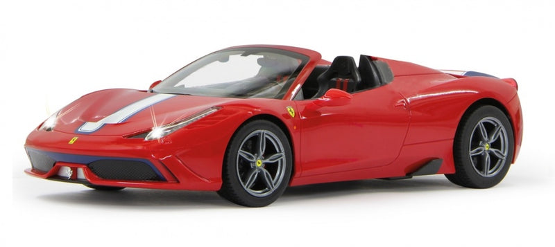 RC Ferrari 458 Speciale Cabrio 40 MHz rood 1:14