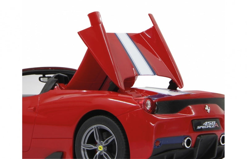 RC Ferrari 458 Speciale Cabrio 40 MHz rood 1:14
