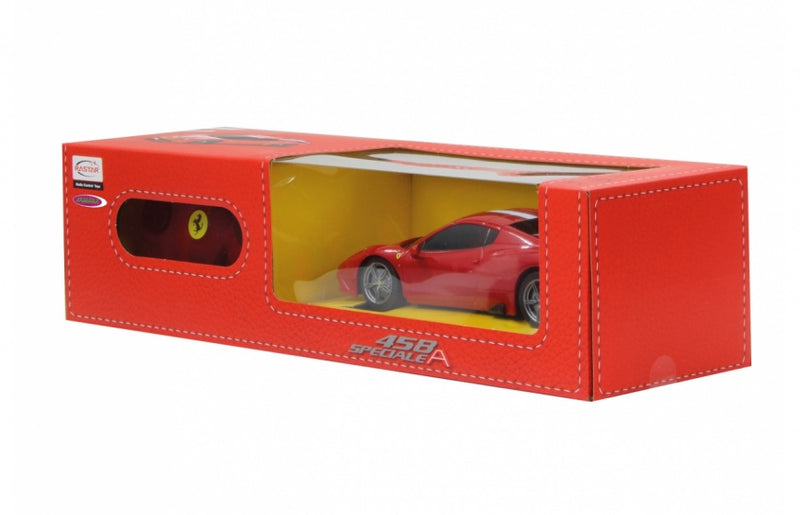 RC Ferrari 458 Speciale jongens 40 MHz rood 1:24