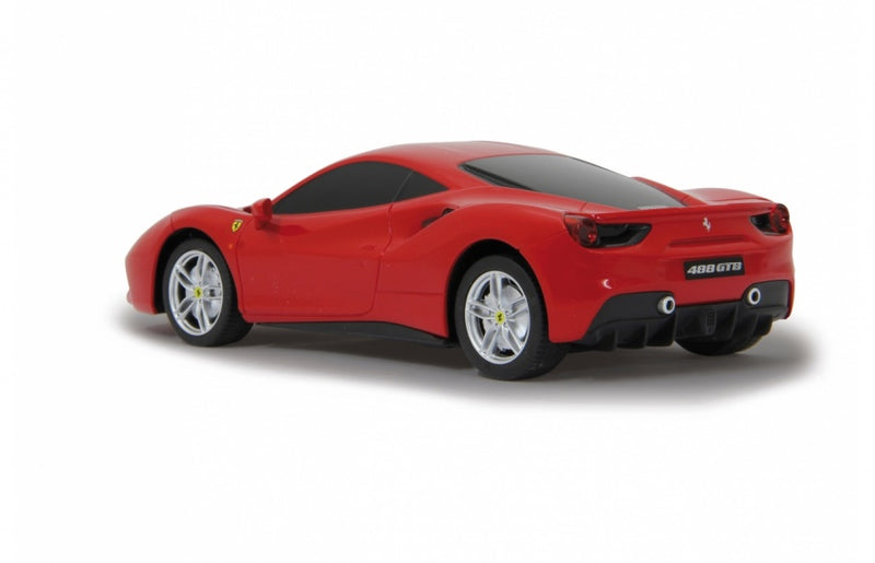 RC Ferrari 488 GTB jongens 27 MHz 1:24 rood