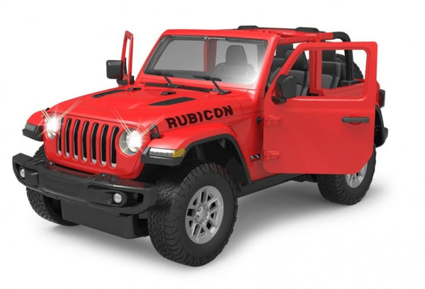 RC Jeep Wrangler JL jongens 2,4 GHz 1:14 rood