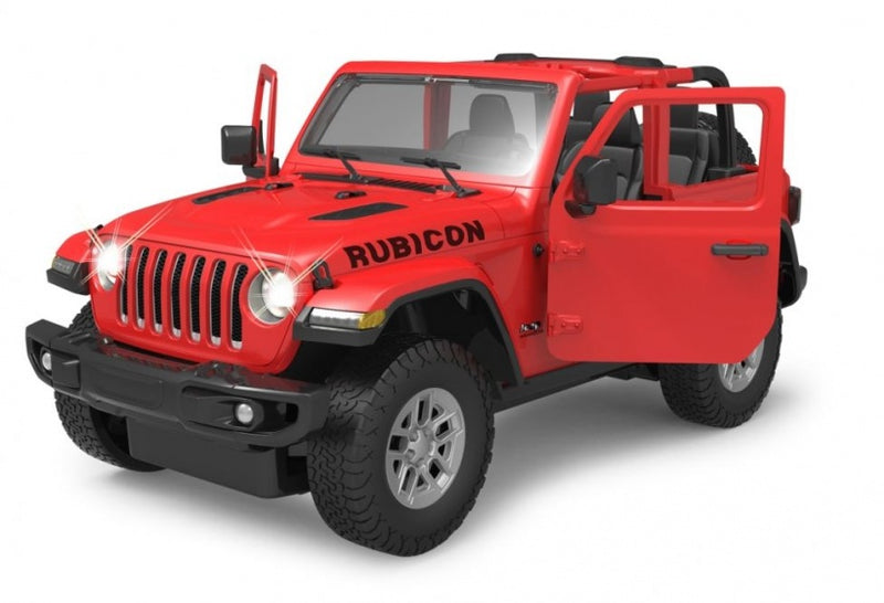 RC Jeep Wrangler JL jongens 2,4 GHz 1:14 rood