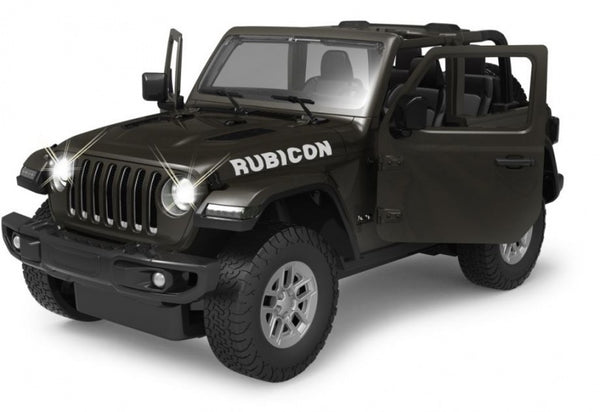 RC Jeep Wrangler JL jongens 2,4 GHz 1:14 zwart