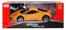 RC La Ferrari 458 Italia schaal 1:14 geel 30 cm