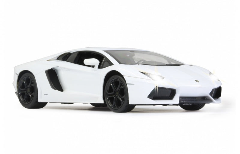 RC Lamborghini Aventador jongens 27 MHz 1:14 wit