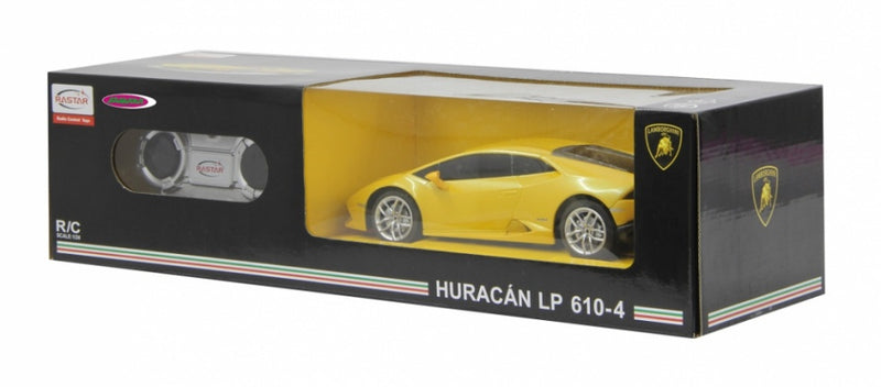 RC Lamborghini Huracán jongens geel 1:24
