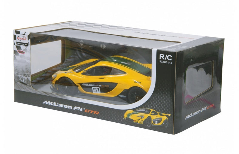 RC McLaren P1 GTR 2,4 GHz jongens 1:14 geel