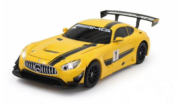 RC Mercedes-AMG GT3 transformer 2,4 GHz 1:14 geel