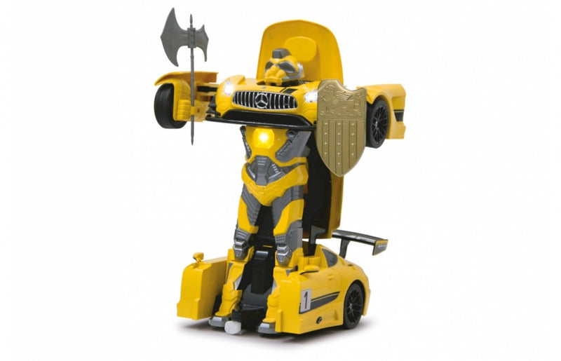 RC Mercedes-AMG GT3 transformer 2,4 GHz 1:14 geel