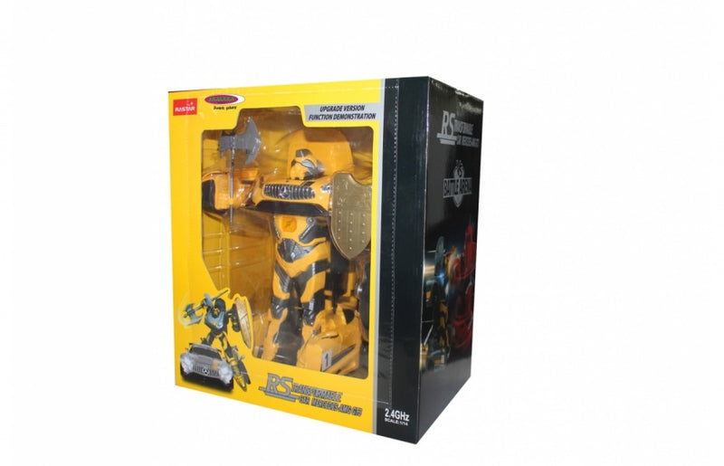 RC Mercedes-AMG GT3 transformer 2,4 GHz 1:14 geel