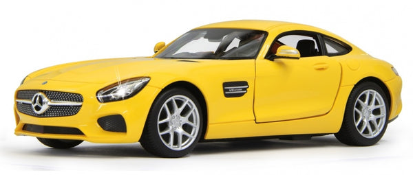 RC Mercedes-AMG GT open door 40 MHz geel 1:14