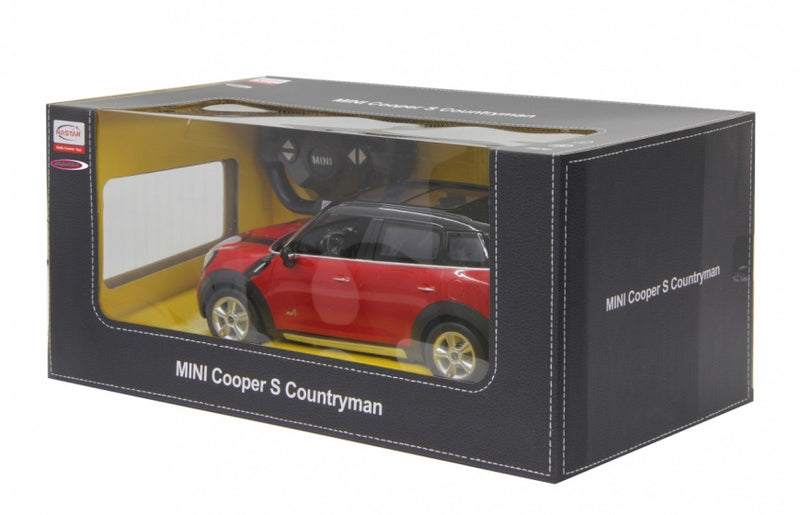 RC Mini Countryman jongens 27MHz rood 1:14