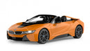 RC BMW I8 Roadster oranje 1:12