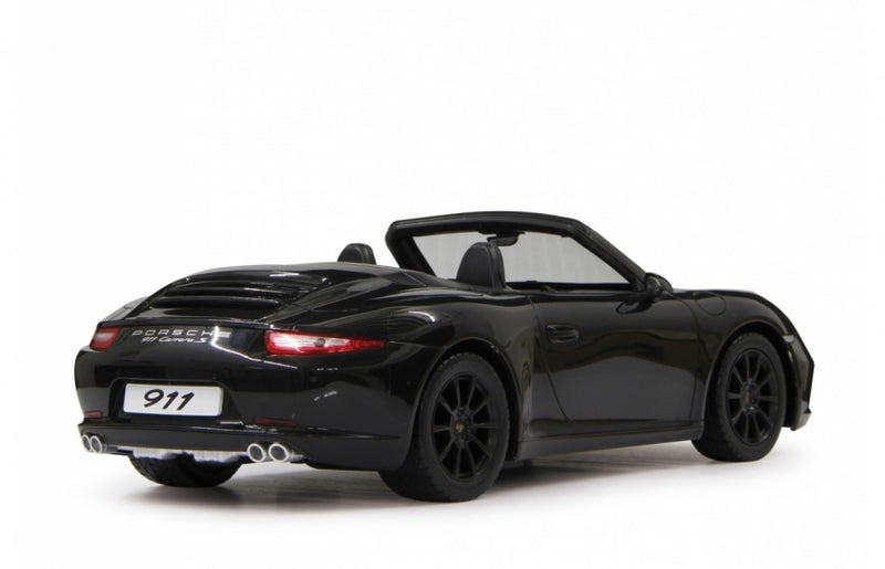 RC Porsche 911 Carrera S jongens 27 MHz 1:12 zwart
