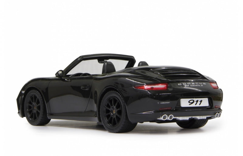 RC Porsche 911 Carrera S jongens 27 MHz 1:12 zwart